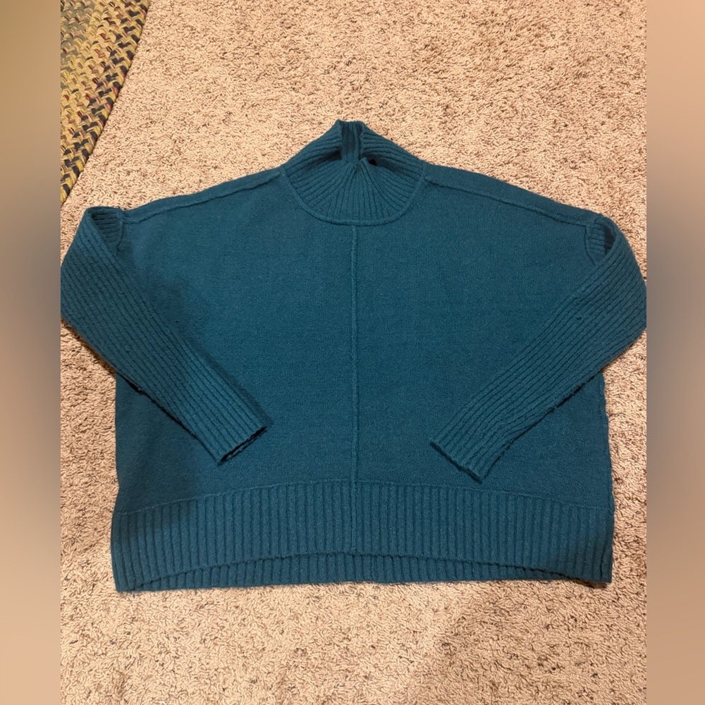 Anthropologie Maeve Gretchen Cozy Mockneck Sweater